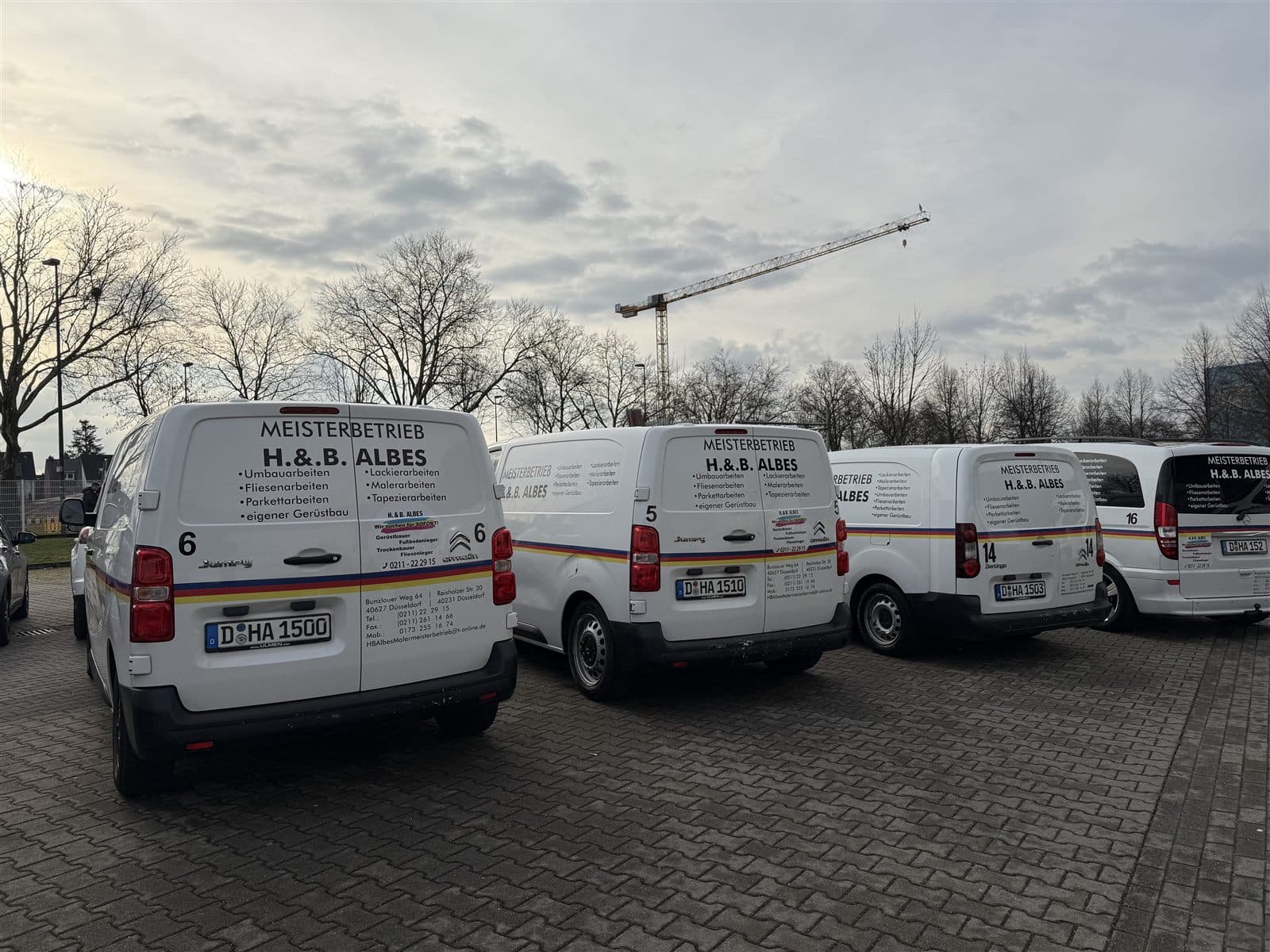 Fahrzeuge von H&B Albes